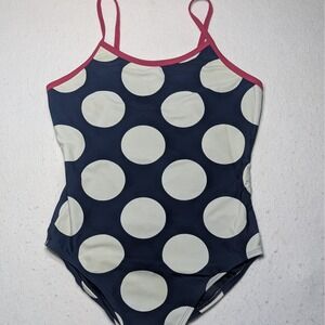 GapKids Navy Polka Dot One-Piece Swimsuit‎ | Girls XXL (14–16)
